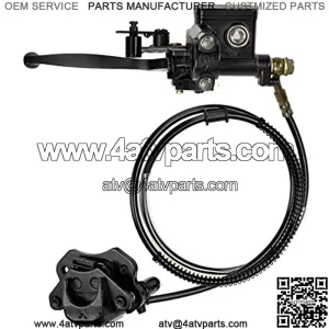 Left Hydraulic Brake Master Cylinder Caliper for Taotao Sunl Roketa Nst 50cc 70cc 90cc 110cc 125cc Peace Eagle Cool Sports ATV Quad Parts
