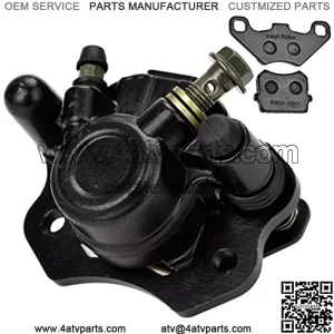 Chinese ATV Rear Brake Caliper for 50cc 70cc 90cc 110cc 125cc 150cc 200cc Coolster Taotao Kazuma Roketa Sunl Four Wheeler Baja Kinroad Trailmaster XRX 150 250 GT Tomberlin Crossfire