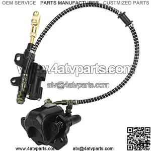 Rear Brake Master Cylinder Caliper Assembly for 50cc 70cc 90cc 110cc 125cc Chinese ATV Quad Scooter