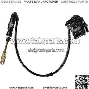 ATV Rear Brake Master Cylinder Caliper Assembly for 50cc 70cc 90cc 110cc 125cc Chinese ATV Quad Scooter