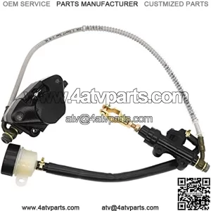 Rear Foot Disc Brake Master Cylinder caliper Assembly for 150cc 200cc 250cc Chinese Taotao ATV Quad
