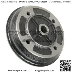 Front Brake Drum Hub for Kawasaki Mule 2500 KAF620C 4X4 1994 1995 1996-2000