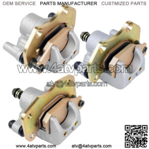 Front Rear Brake Caliper W/ Pad For Can-Am Outlander Max 800 4X4 2006 2007-2012