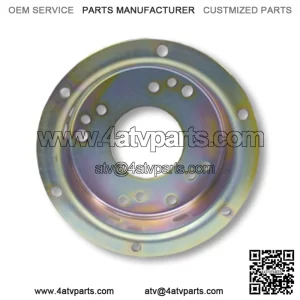 BRAKE DRUM, 4-1/2??, MACHINED ID, WITH FLANGE
