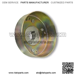 BRAKE DRUM, 4-1/2??, NO FLANGE, MACHINED ID, RIVETED TO MINI-HUB, 1-1/4?? BORE