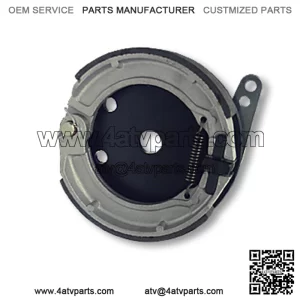 BRAKE ASSEMBLY, 5??, ROUND BACKING PLATE, ALUMINUM, 5/8?? BORE