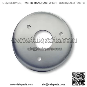 BRAKE DRUM, 5.0??, NO FLANGE, 3-1/4?? BOLT CIRCLE, 1-5/8?? BORE, ZINC PLATED