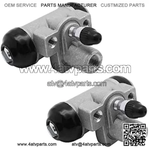 Brake Wheel Cylinders Front/Rear 2PCS fit for Kawasaki Mule 600 610 SX KAF400 2010-2018, OEM# 43092-0002