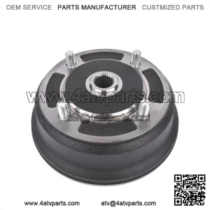 Front Brake Drum for 2001-08 Kawasaki Mule 3000 3010 3020 4000 4010 Gas Diesel