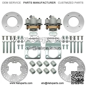 Disc Brake Conversion Kit Front for Honda Foreman 450 TRX450 FE/FM/ES/S 1998-04