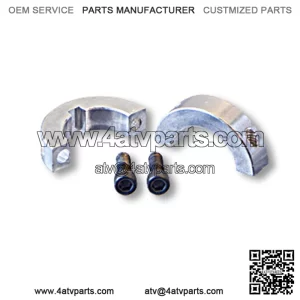 COLLAR, SPLIT, BILLET ALUMINUM, 1-1/4?? ID X 2?? OD X 1/2?? WIDE, 1/4?? KEYWAY