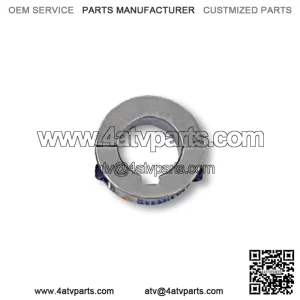 COLLAR, SPLIT, BILLET ALUMINUM, 25MM ID X 44MM OD X 12MM WIDE, 6MM KEYWAY