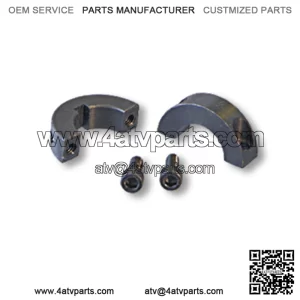 COLLAR, SPLIT, STEEL, 1-3/8?? ID X 2-1/4?? OD X 1/2?? WIDE, 1/4?? KEYWAY