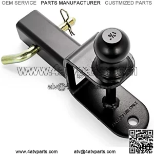 66027 ATV/UTV Ball Mount (1 7/8" Ball, 2" Shank), 1 Pack
