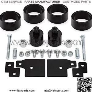 Fits Polaris 4" Lift Kit Sportsman 500 + 600 + 700 + 800 ATV Suspension Lift (Black) T6 Billet
