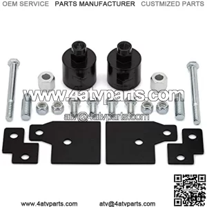 Fits Polaris 2" Lift Kit Sportsman 500 + 600 + 700 + 800 ATV Suspension Lift (Black) T6 Billet