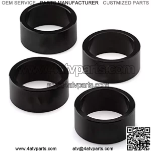 Black Path - Fits Kawasaki 2.5" Lift Kit Brute Force 650 + 750 + Prarie 360 + 650 + 700 ATV Suspension Lift (Black) T6 Billet
