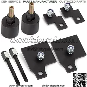 2" ATV Lift Kits Compatible with Polaris Sportman 500 600 700 800 570 450 1999-2021, Rear and Front Full Suspenison Kits Allow to Install Larger Tires