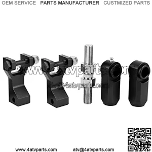 Professional Front Rear Lowering Kit Sturdy Adjustable Practical for ATV (black)