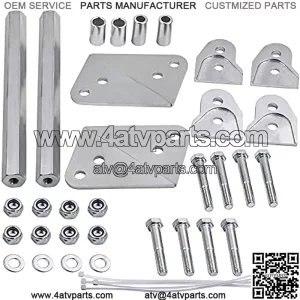 2" Lift Kits for Polaris Sportsman 550 850 SP X2 XP Scrambler, ATV Front & Rear Lifting Kit
