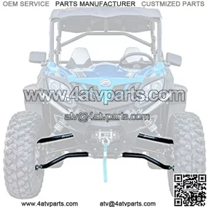SuperATV Heavy Duty High Clearance A-Arms for CFMOTO ZForce 1000 (2018+) - Black