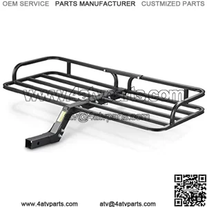 Guide Gear ATV Hitch Cargo Carrier Rack Mount, 300 lb Capacity, Heavy-Duty Steel, 48" l. x 19.25" w. x 4.75" h