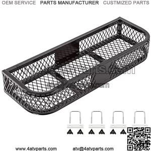 Black Widow ATVFB-3713 Black Front Mesh ATV Rack Basket