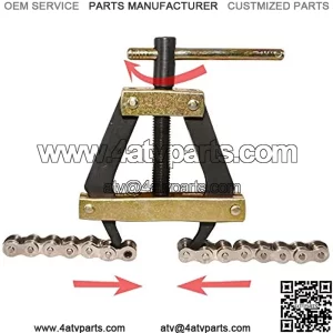 Roller Chain Puller Holder for Chain #60, 80 and 100 Motorcycle Bicycle Go Kart ATV Chains Replacement