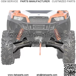 SuperATV Heavy Duty Arched 1.5" Offset A-Arms for 2017+ Polaris General 1000 / General 1000 4