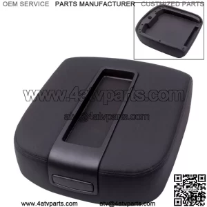 Black Center Console Arm rest Lid Storage Box Cover For Chevy GMC Silverado@DZE4