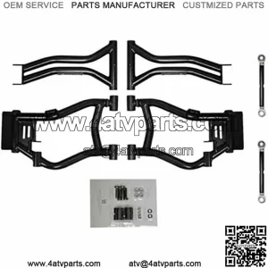 Super ATV High Clearance Rear Offset A-Arms - Polaris RZR S 800