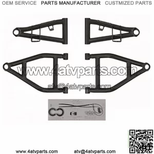 Super ATV High Clearance Front Forward Offset A-Arms - Kawasaki Teryx4 | Teryx 800