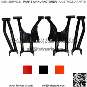 High Lifter Rear Raked Upper and Lower Control Arms - Polaris General 1000