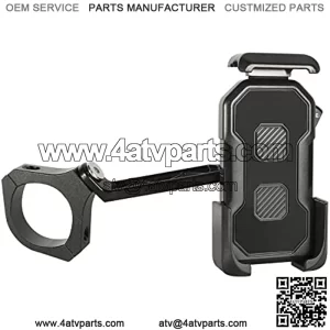 UTV SXS ATV Phone Mount. Can be rotated 360 Degrees. Quick Unlock Anti-Shake Phone Holder. Fits 4.5"-7" Smartphones. Compatible with 1.75"-2" roll cage, utv Accessories.