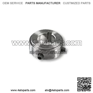 HUB, STEEL, 1-1/4?? ID X 1-7/8?? OD X 1/2?? WIDE, 1/4?? KEYWAY & 2 SET SCREW HOLES ?C 5/16-18