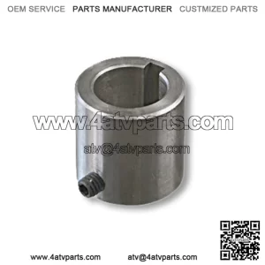 HUB, 1?? ID X 1-1/2?? OD X 1-1/2?? LONG, 1/4?? KEYWAY & 5/16-18 SET SCREW HOLE OPPOSITE