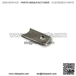 CONTROL ROD ANCHOR, STEEL, 1-3/8?? X 3/4?? X .160?? (8 GAUGE) THICK, 1/4?? HOLE
