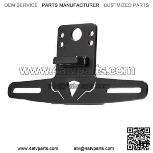 12V Universal LED Lighted License Plate Holder for Polaris Sportman Golf Cart (For: More than one vehicle)