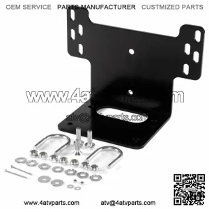 Heavy-Duty UTV Winch Mount Bracket Kit for 2005-2016 Kawasaki Mule 600 610 4x4