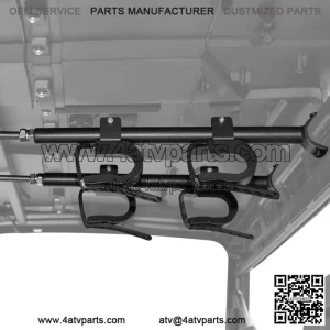 UTV Overhead Roof Gun Holder Bow Rifle Rack For Polaris Can Am Pioneer Honda