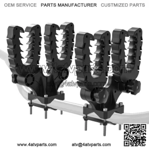 ATV Gun Holder Tool Rack Bow Rifle Rack Mount For UTV Polaris Sportsman Yamaha