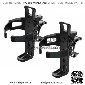 2PCS Cup Holder Drink Bottle Cage for Bike ATV UTV Boat Wheelchair Honda Yamaha