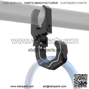 1.6"-2" Roll Bar Helmet Hook Headset Hanger Mount for Polaris Can Am X3 UTV ATV