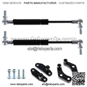 Anodized Black Front Rear Door Opener Kits For Can-Am Maverick X3 & Max