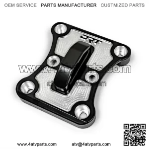 DRT 2017+ Can Am Maverick X3 Billet Aluminum Radius Rod Plate Black