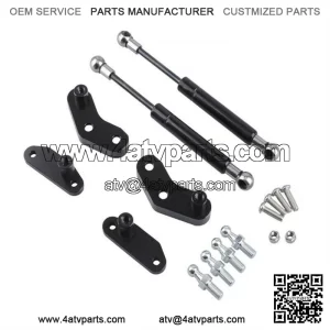 Black Billet Aluminum Anodized Door Opener Kit For Can-Am Maverick X3 2017-2022