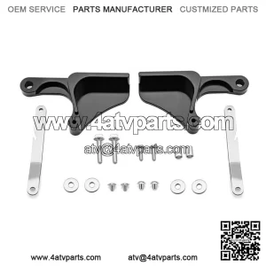 CNC Billet Aluminum Anodized Door Handle Set For Can-Am Maverick X3 Max 2017-23