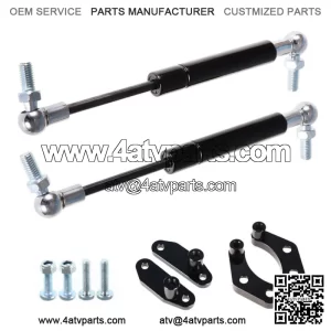 For Can-Am Maverick X3 2017-20, Black Billet Aluminum Anodized Door Opener Kits