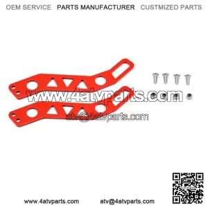 Steel Anodized Red Door Latches Handles Kit Fits Can-Am Maverick X3 & Max