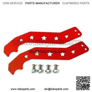 Can-Am Maverick X3 X DS RS Turbo R Max 2 & 4 Door Custom Door Handles Star Red